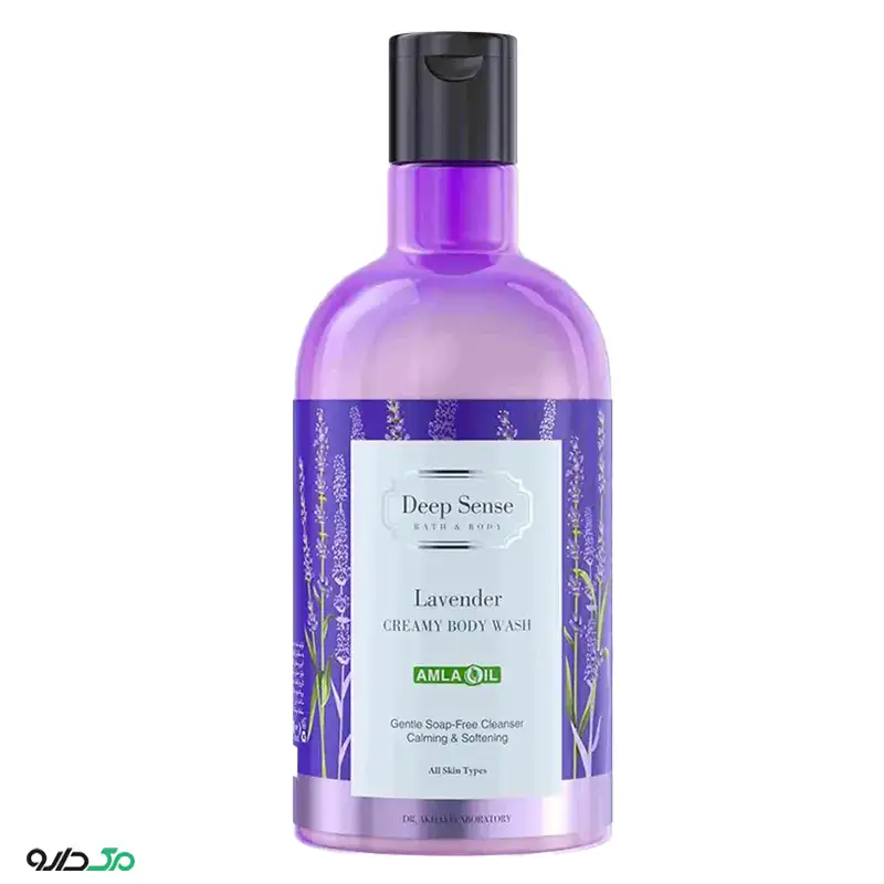 شامپو بدن کرمی لوندر انواع پوست دیپ سنس